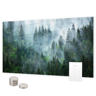 Magnettafel Nebelwald