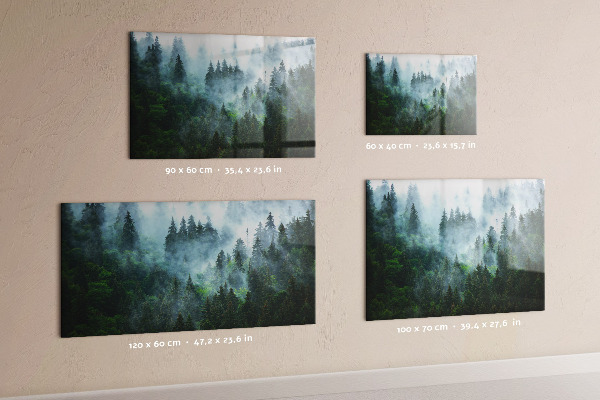 Magnettafel Nebelwald