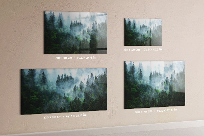 Magnettafel Nebelwald