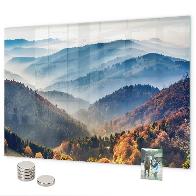 Magnetwand Berglandschaft