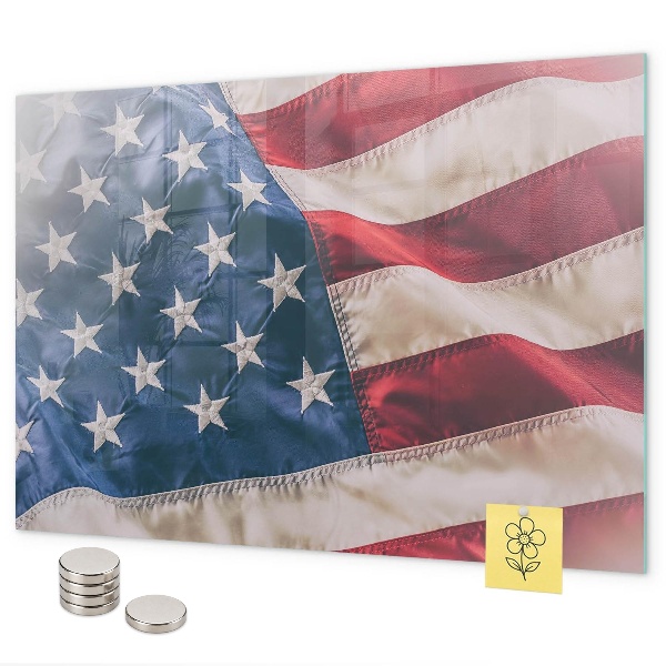 Magnetwand Amerikanische Flagge