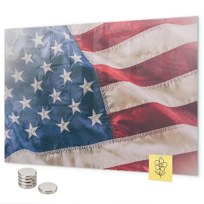 Magnetwand Amerikanische Flagge