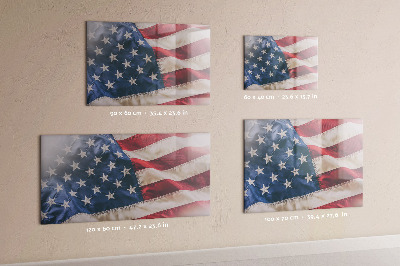 Magnetwand Amerikanische Flagge