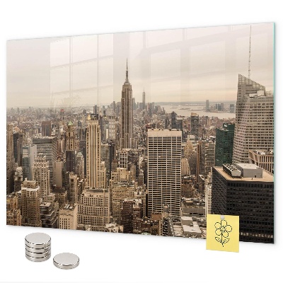 Magnettafel Stadtlandschaft