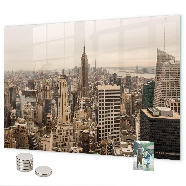 Magnettafel Stadtlandschaft