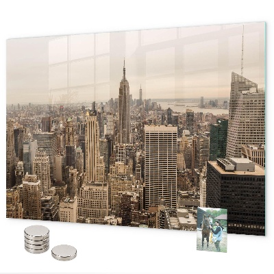 Magnettafel Stadtlandschaft
