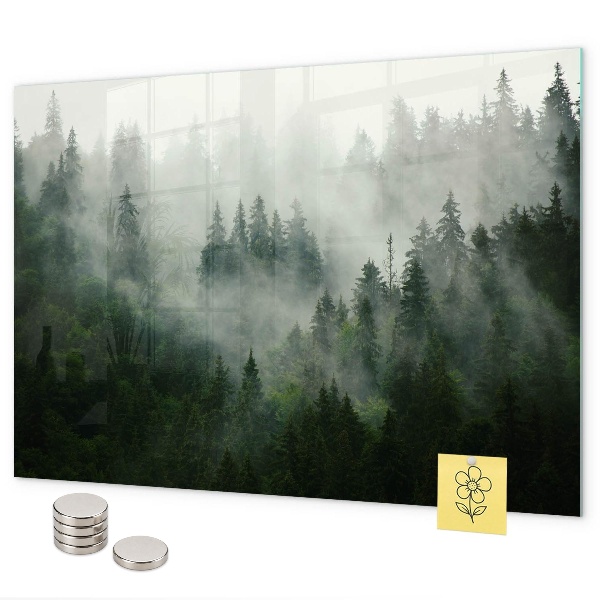 Magnettafel Nebelwald