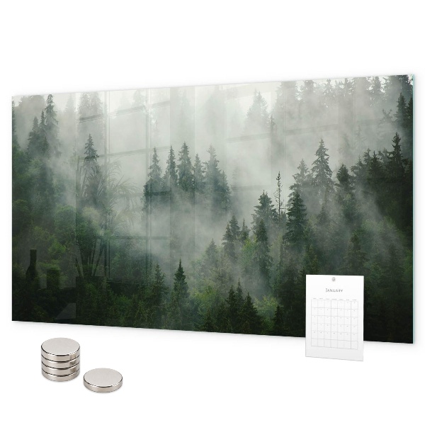 Magnettafel Nebelwald