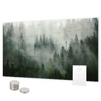 Magnettafel Nebelwald