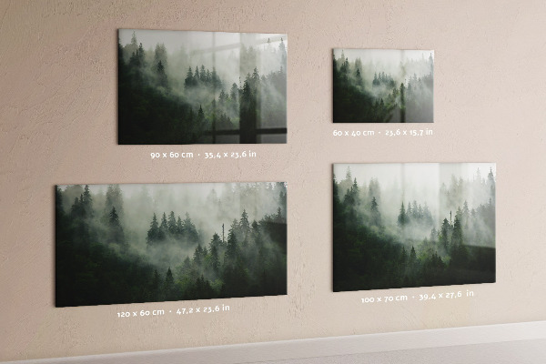Magnettafel Nebelwald