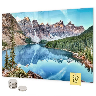 Magnetwand Berglandschaft