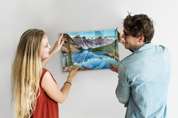 Magnetwand Berglandschaft
