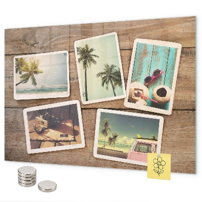 Magnetwand Polaroid-Fotos