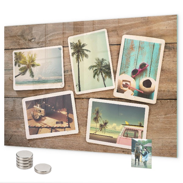 Magnetwand Polaroid-Fotos