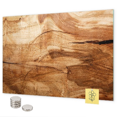 Magnetwand Holzstruktur