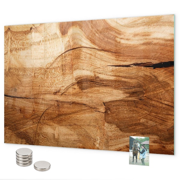 Magnetwand Holzstruktur