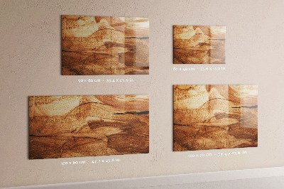 Magnetwand Holzstruktur