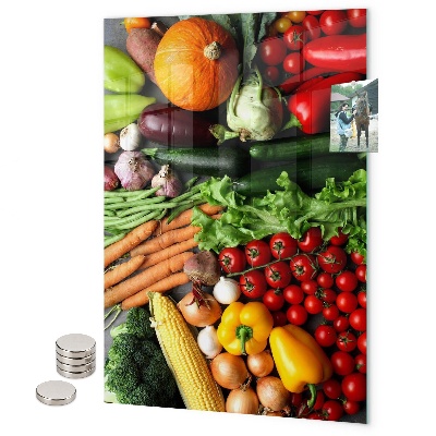 Glas magnettafel Weinkorken