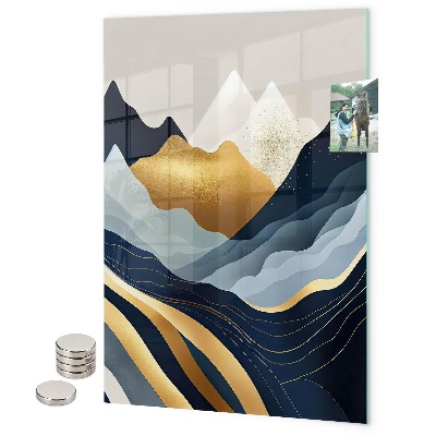 Glas magnettafel Galaxienraum