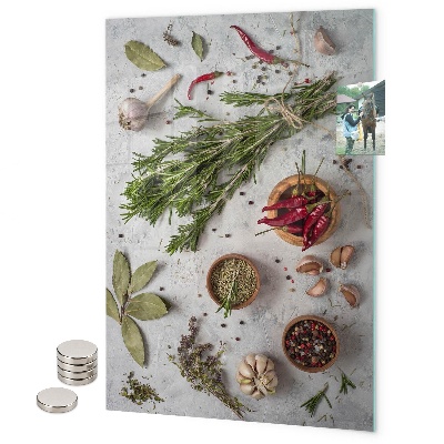 Glas magnettafel Vulkanische Lava