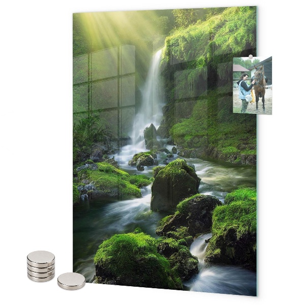 Magnetbild Steinwasserfall