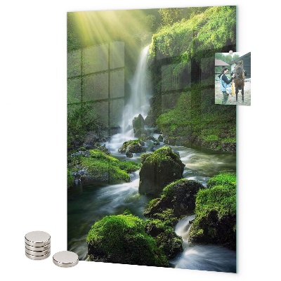 Magnetbild Steinwasserfall