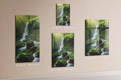 Magnetbild Steinwasserfall