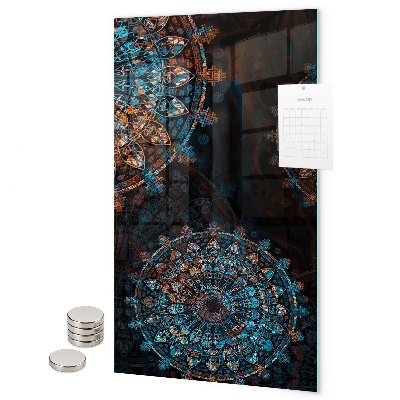 Magnetbild Bunte Mandalas