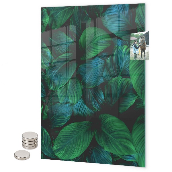 Glas magnettafel Goldener Marmor
