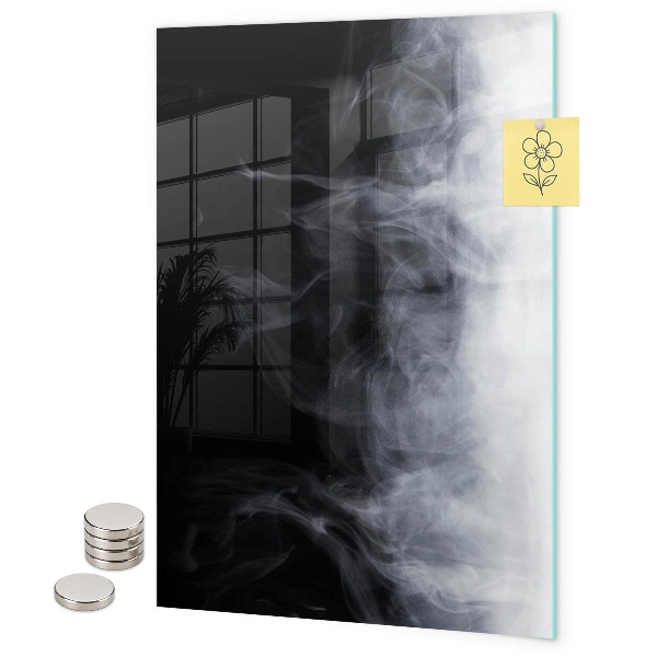 Glas magnettafel Nebel