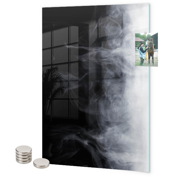 Glas magnettafel Nebel