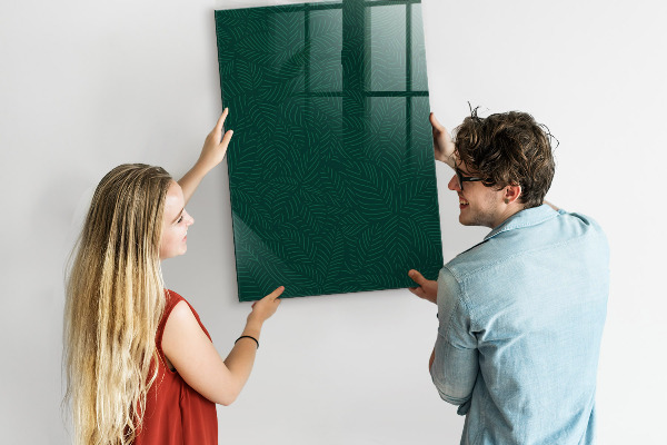 Schreib magnettafel Stilvolle Pinnwand für Fotos und Notizen
