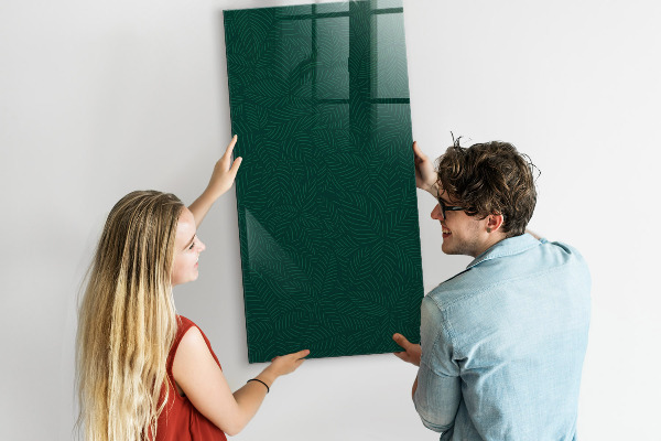 Schreib magnettafel Stilvolle Pinnwand für Fotos und Notizen