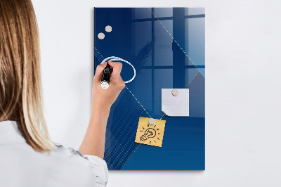 Magnettafel zum schreiben Moderne Pinnwand für Fotos und Notizen