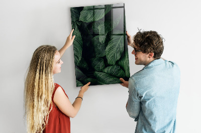 Schreib magnettafel Grüne Tafel für Notizen und Fotos