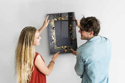 Magnettafel zum schreiben Eine stylische Tafel für Notizen und Fotos