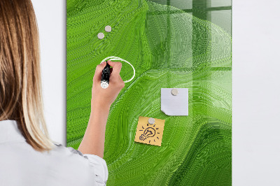 Schreib magnettafel Grüne Tafel für Fotos und Notizen