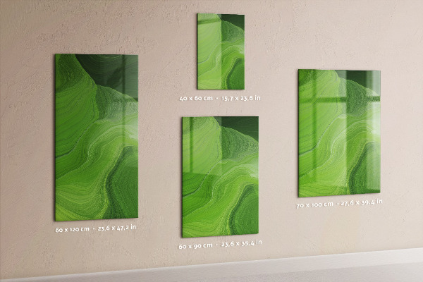 Schreib magnettafel Grüne Tafel für Fotos und Notizen