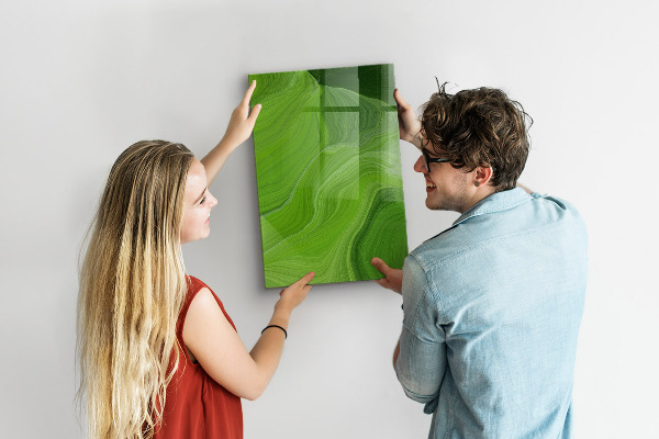 Schreib magnettafel Grüne Tafel für Fotos und Notizen