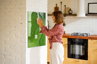 Schreib magnettafel Grüne Tafel für Fotos und Notizen