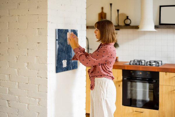Magnettafel zum schreiben Moderne Tafel für Notizen und Fotos