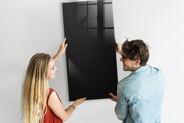 Magnettafel zum schreiben Stilvolle Pinnwand für Fotos und Notizen