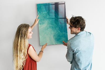 Magnettafel zum schreiben Eine farbenfrohe Tafel für Fotos und Notizen