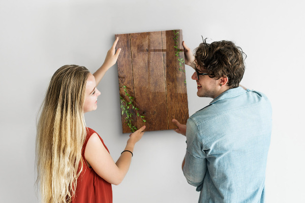 Magnettafel zum schreiben Stilvolle Pinnwand für Fotos und Notizen