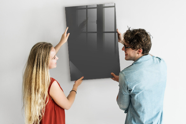 Magnettafel zum schreiben Magnettafel für Notizen und Fotos