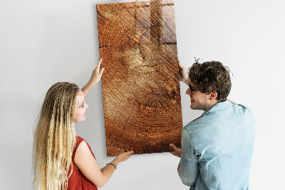 Magnettafel zum schreiben Memotafel aus Holz mit Motiv
