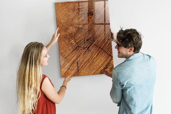 Schreib magnettafel Memotafel mit Magneten und Fotos