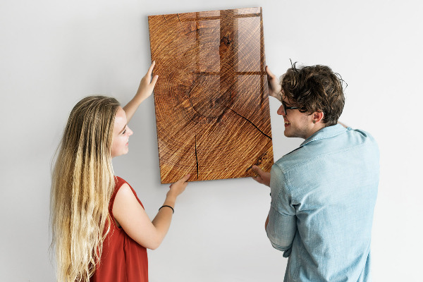 Schreib magnettafel Memotafel mit Magneten und Fotos
