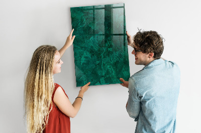 Schreib magnettafel Grüne Tafel für Notizen und Fotos