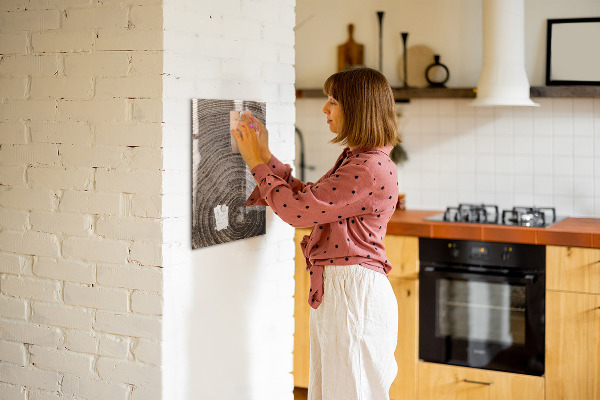 Magnettafel zum schreiben Magnettafel für Fotos und Notizen